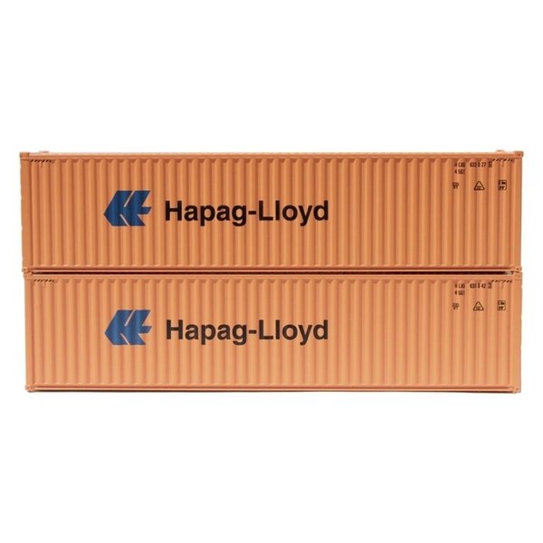 Jacksonville Terminal N Scale Hapag Lloyd High Cube No.1 Model Container Set JTC405183